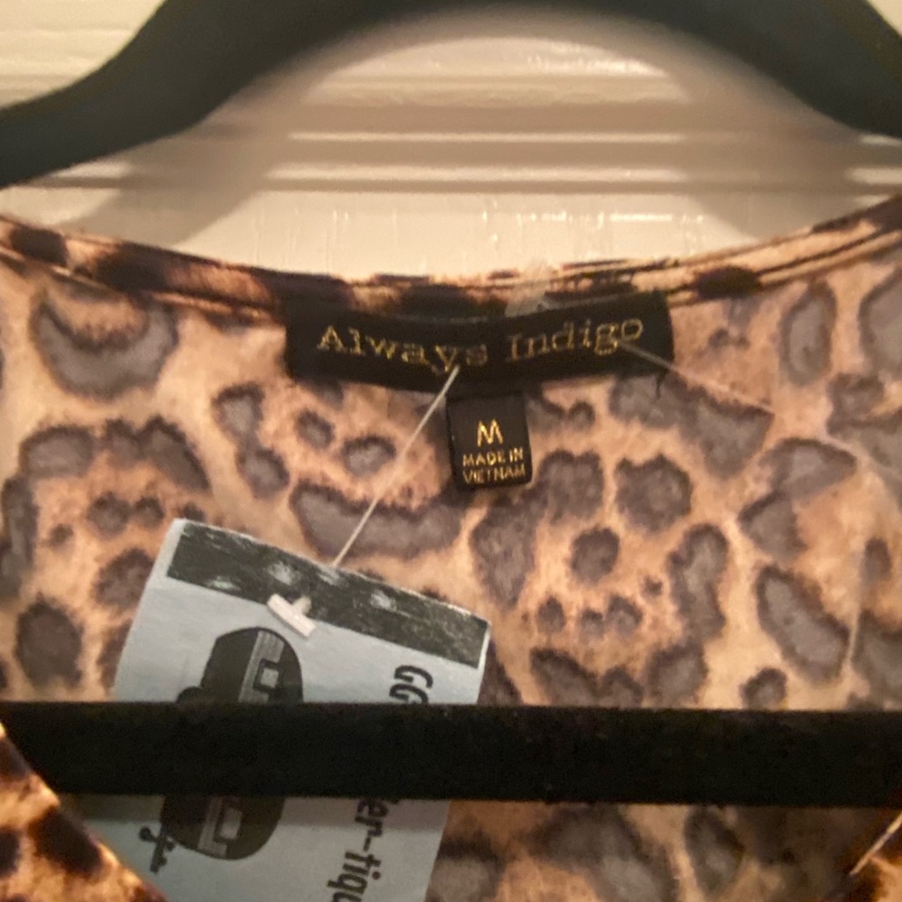 Leopard blouse